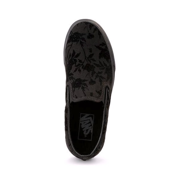 Flocked Rose Vans - Picture 1 of 4